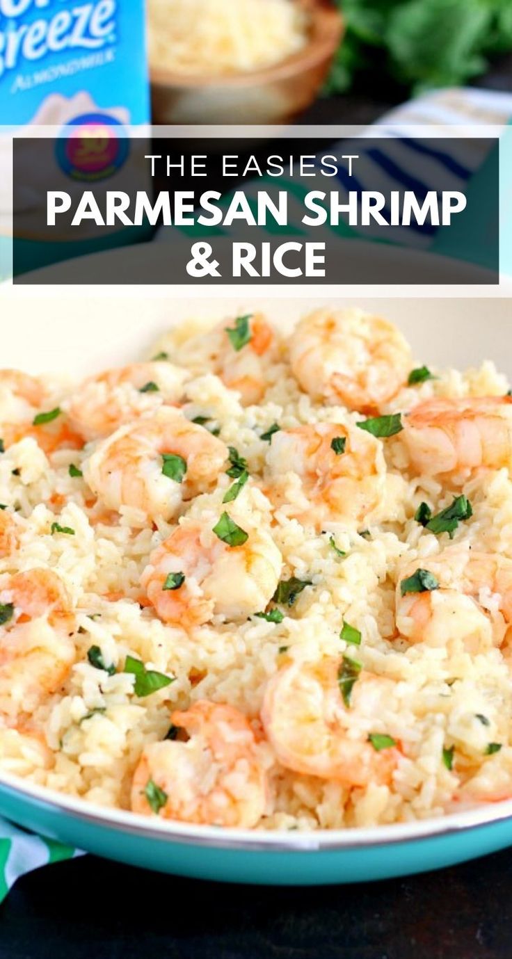 the best parmesan shrimp and rice recipe