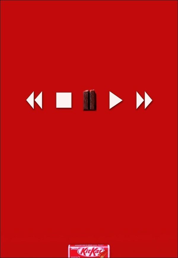 a red background with white arrows pointing in different directions to the left and right ends