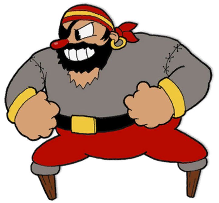 an image of a cartoon character sitting on a stool with his hands in his pockets