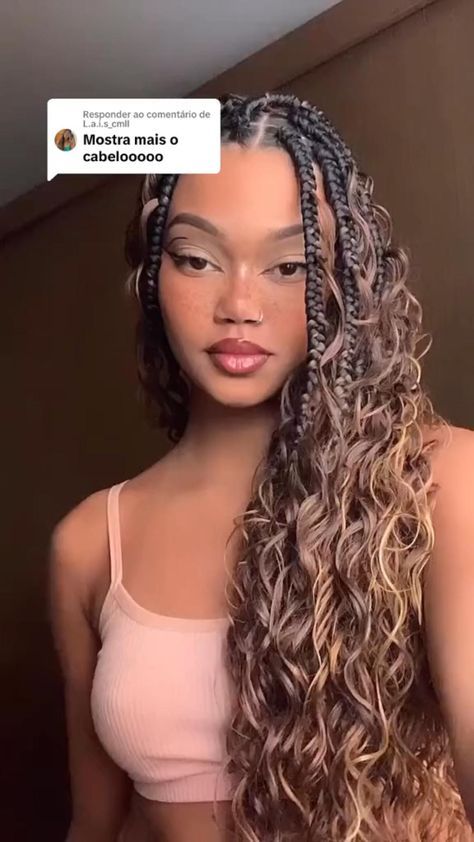 Knotless Braids Goddess, Braids Goddess, Faux Loc, Short Box Braids Hairstyles, Goddess Braids Hairstyles, 2024 Aesthetic, Cute Box Braids Hairstyles, Protective Hairstyles Braids, Box Braids Styling