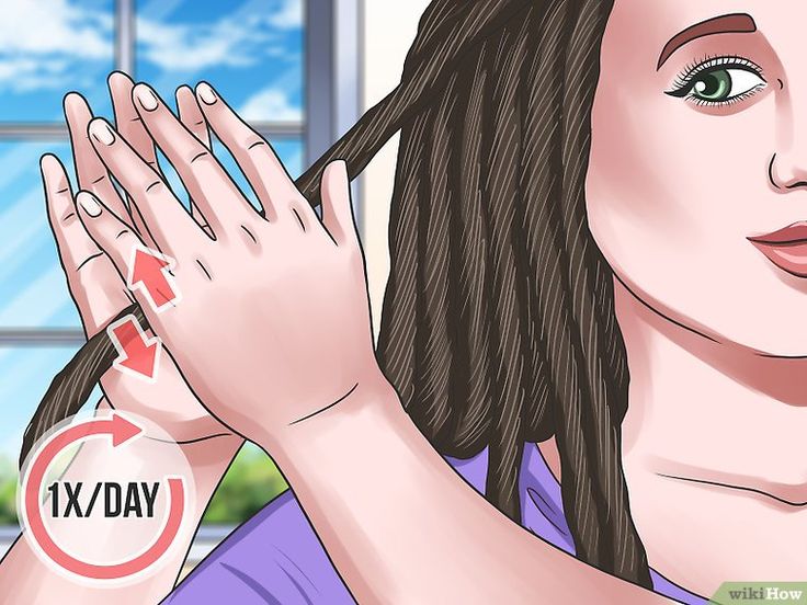 3 Simple Ways to Give Yourself Dreadlocks - wikiHow How To Get Dreadlocks, How To Do Dreadlocks, Diy Dreadlocks, Dreads Diy, New Locs, How To Make Dreadlocks, White Girl Dreads, Dreadlocks Diy, Cute Hairdos