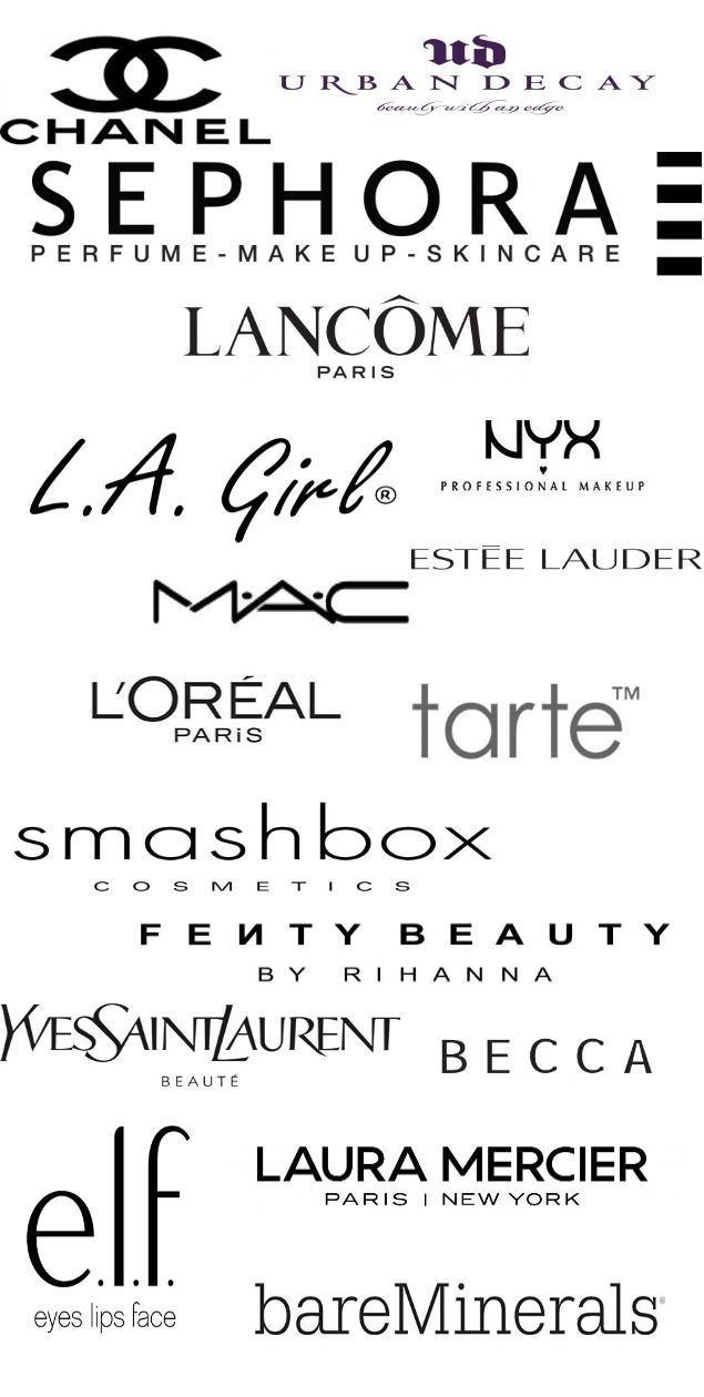 Cheap Makeup Brands, Makeup Branding, Natural Makeup Brands, Makeup Artist Branding, Best Makeup Brands, Smashbox Cosmetics, Hair Curlers Rollers, Best Natural Makeup, Cosmetic Logo