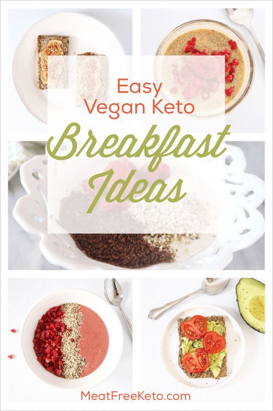 easy vegan keto breakfast ideas that are great for the whole family to enjoy