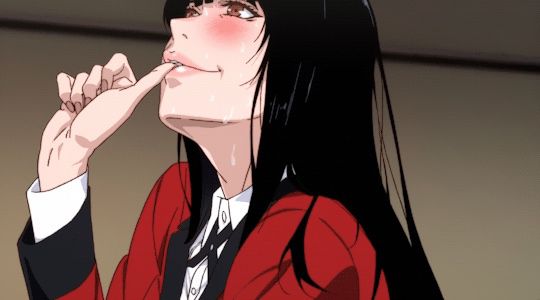 Yumeko Jabami Gif, Yumiko Jabami, Egirl Pfp, Animated Banners, Yumeko Jabami, Anime Gifs, Gothic Anime, Dark Anime, Anime Artwork