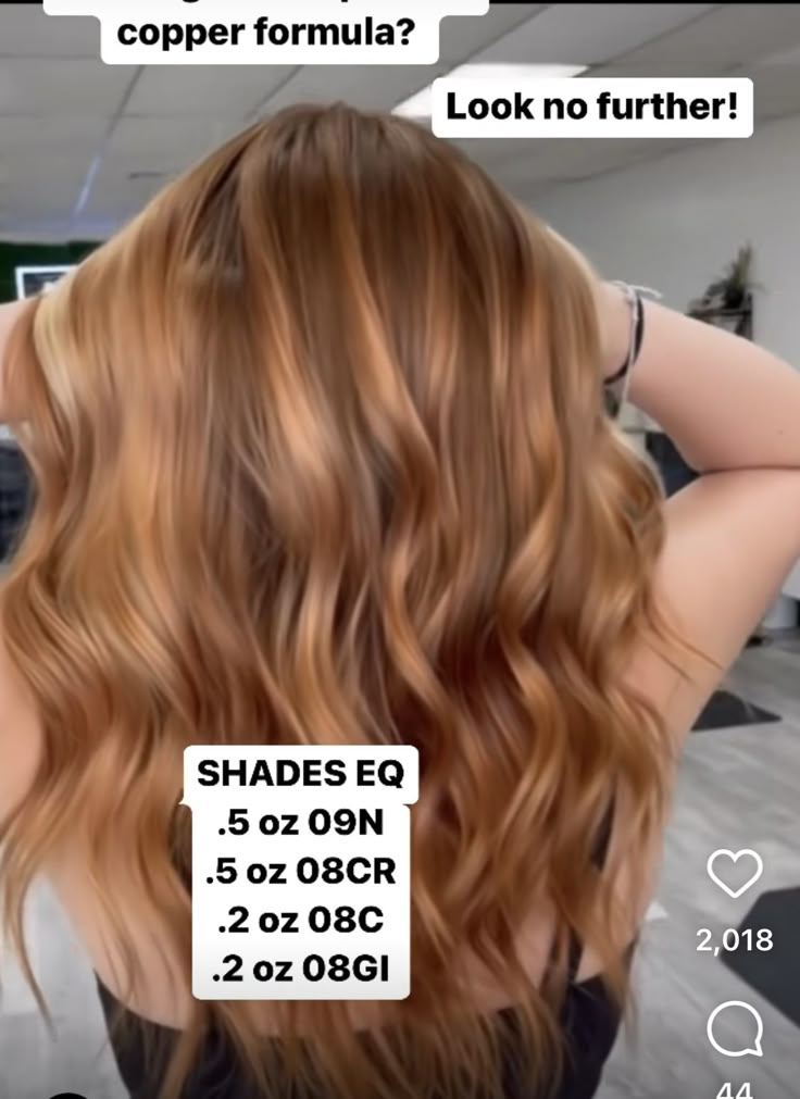 Redken Shades Eq Strawberry Blonde, Strawberry Balayage, Golden Copper Hair Color, Highlights Tutorial, Toner For Blonde Hair, Copper Blonde Hair Color, Light Auburn Hair, Copper Blonde Hair, Amber Hair