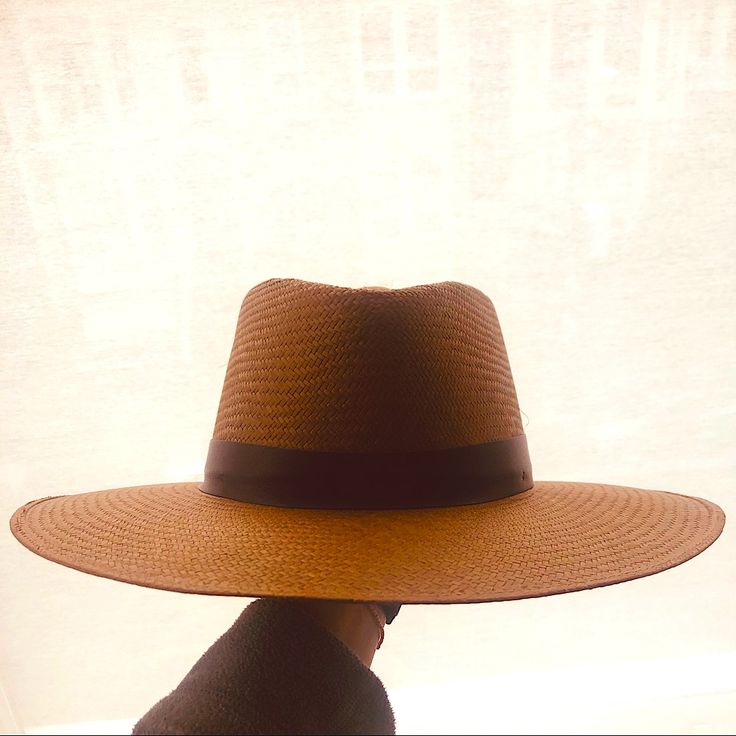 I’m In Love With This Hat! But It Doesn’t Fit My Large Head. A Lucky Someone Is Going To Love Their Adventures In This Beauty!! Check The Photos For More Info. Comment Below With Any Related Questions Brown Fedora Panama Hat For Summer, Brown Summer Fedora Panama Hat, Brown Summer-style Fedora Panama Hat, Summer Brown Fedora In Toquilla Straw, Summer Brown Fedora With Short Brim, Summer Brown Toquilla Straw Fedora, Brown Fedora With Curved Brim For Vacation, Classic Brown Boater Hat For Spring, Brown Curved Brim Fedora For Vacation