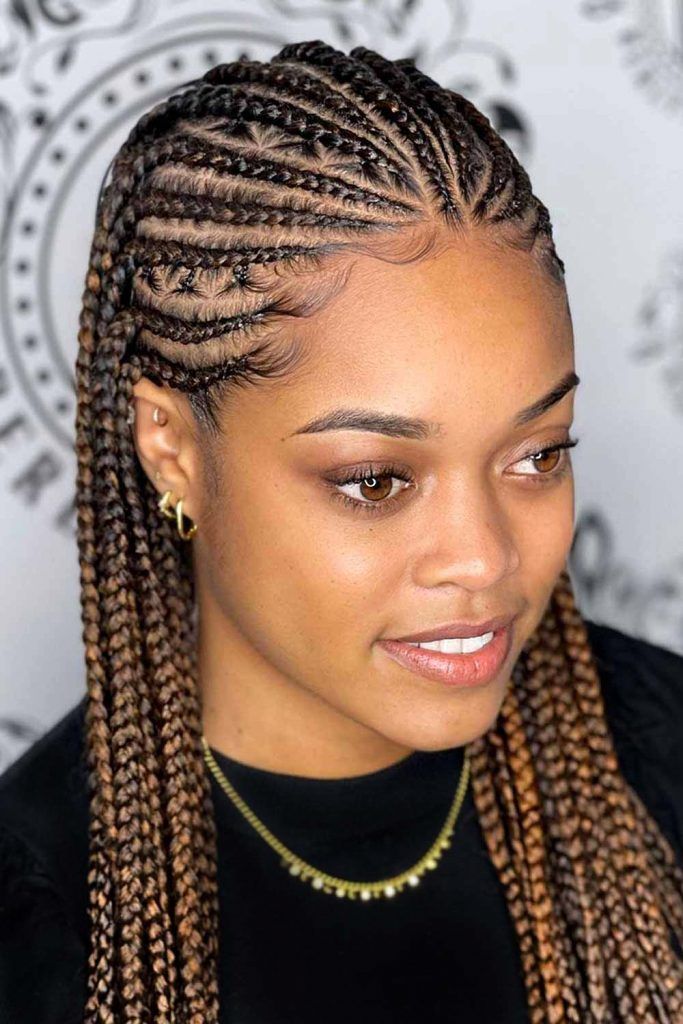 Latest Hair Braids, Cornrows Braids For Black Women, Twisted Hair, Feed In Braids Hairstyles, African Hair Braiding Styles, Box Braids Hairstyles For Black Women, Braided Cornrow Hairstyles, Fulani Braids, Protective Hairstyles Braids