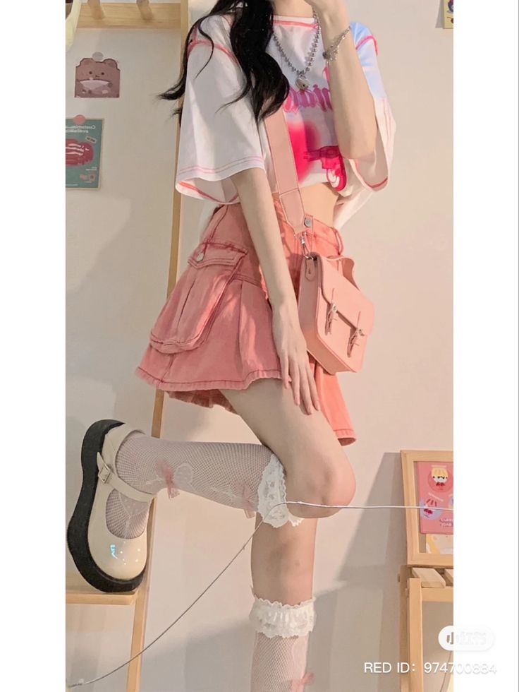 Clueless Outfits, Fashion Top Outfits, Kawaii Fashion Outfits, Gen Z, Kawaii Clothes, Teenage Fashion Outfits, Harajuku Fashion, Kpop Outfits, Kawaii Fashion