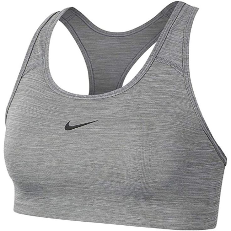 Nike Women's Med Pad Sports Training Compression Bra Gray Bv3636-084 Size Small Dri-Fit Technology Pulls Sweat Away From Your Skin To Help You Stay Dry And Comfortable It Provides Medium Support For Gym Workouts, Spin, Cross Training, Tennis And Running Tight Fit For A Body-Hugging Feel Polyester,Spandex Features: Bv3636-084 Size: Womens S Condition: New With Tags Check Out My Closet For More Deals, I'm Happy To Create Bundles! Nike Bra, Compression Bra, Bra Image, Nike Pro Women, Medium Support Sports Bra, Printed Sports Bra, Green Olives, Padded Sports Bra, Nike Sports Bra