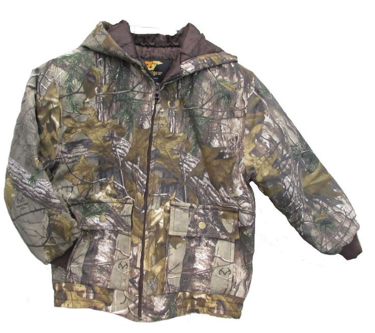 Pursuit Gear Men's Stalker Bomber Realtree Edge Jacket #NBS4003-RTE This Stalker Bomber hunting jacket by Pursuit Gear will keep you warm and dry as you tackle the wilds this season. The attached hood, polyfill insulation, and front handwarmer pockets will help you outlast the weather until your prey comes into sight.The triple needle stitching imbues this jacket with a rugged toughness that lets you focus on the work at hand. Features: 100% Cotton Twill Polyfill insulation for extra warmth Atta Glove And Hat Storage, Hunting Jacket, Hat Storage, Hunting Jackets, The Youth, Jacket Brands, Camo Print, Hand Warmers, Cotton Twill