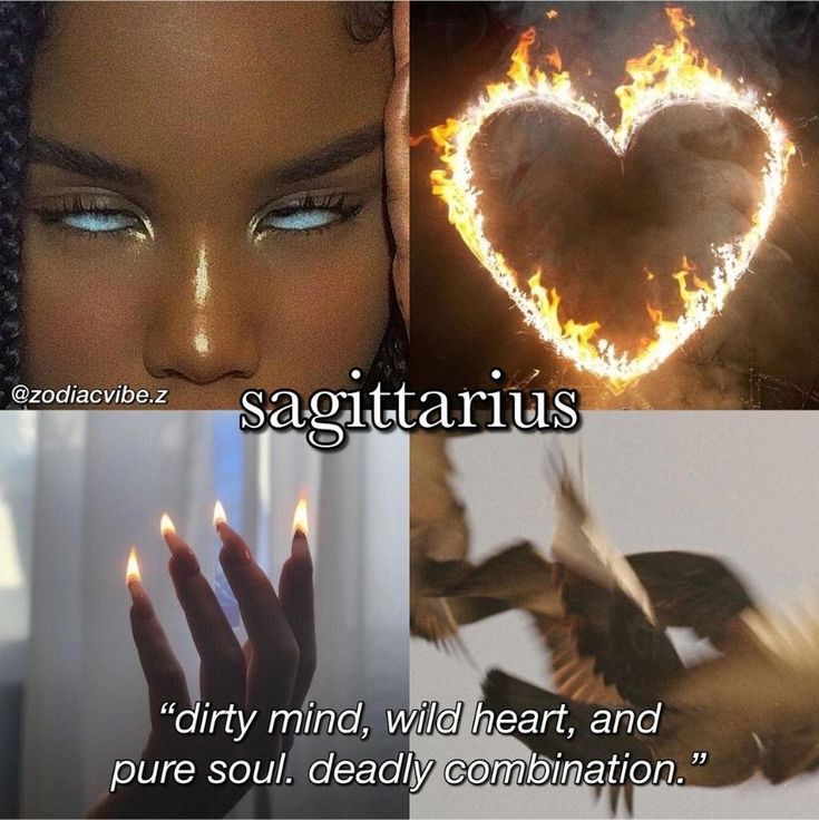 the words sagitarius are written in two different languages, and there is an image of a woman holding a dove