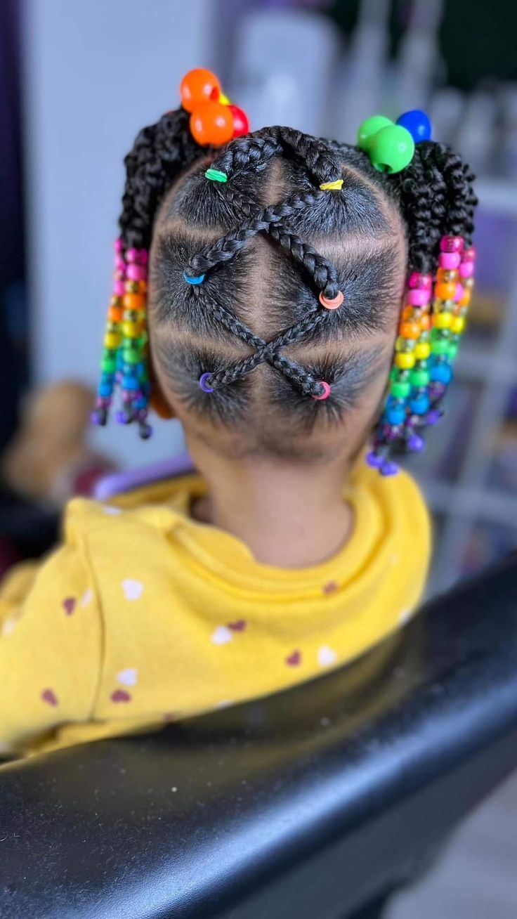 Black Baby Girl Hairstyles, Baby Girl Hairstyles Curly, Lil Girl Hairstyles, Kids Curly Hairstyles, Kid Braid Styles, Toddler Hairstyles Girl, Natural Hairstyles For Kids, Girls Natural Hairstyles