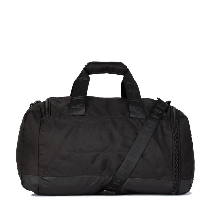 If you lead a high-velocity life, you need a bag that can keep up with you, such as the Jordan Velocity Duffel Small Bag. You can use it as your latest gym or sports bag or as your overnight bag. It even has an inner pocket to keep your keys or other small items secure.Features: Shoe garage to keep sneakers separate. Inner pocket for hauling small items. Zippered main compartment. Two carry straps and longer, adjustable shoulder strap. Jordan branding on straps, front, and back. Details: Dimensi Soccer Shop, Triple Black, Overnight Bag, Sport Bag, Nike Jordan, Sports Equipment, Work Casual, Small Bag, Small Items