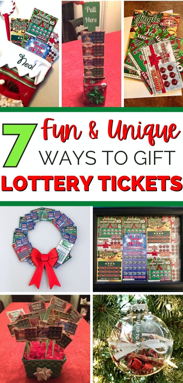 a collage of christmas gift ideas with the words, lotty ticket christmas gifts