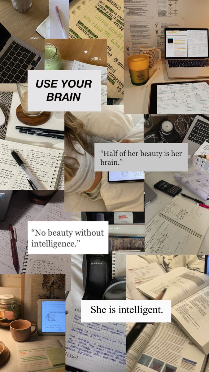 a collage of photos with the words use your brain