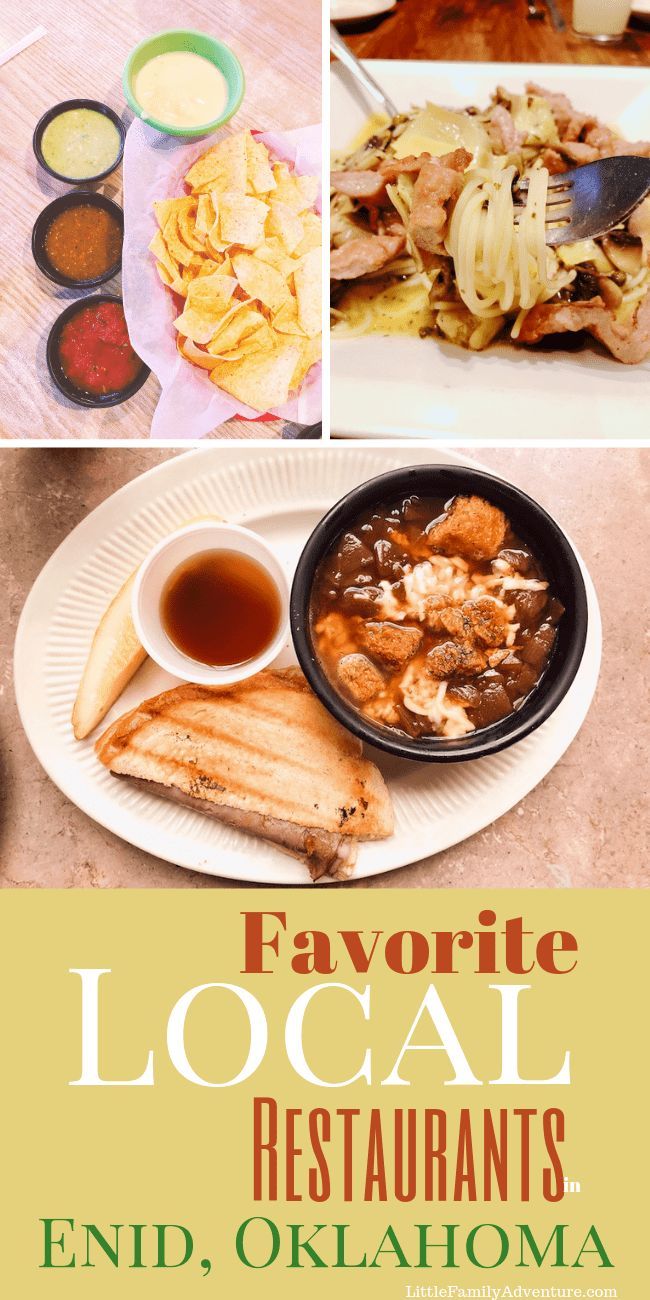 the cover of favorite local restaurants in end, ok