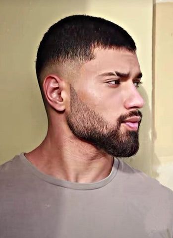 Trending Hairstyles for Indian Men in 2024 Buzz Cut Mens Men's Hairstyle, Mens Buzz Cut Hairstyles, Man Short Hairstyle, Short Buzz Cut Men, Simple Hairstyles For Men, Buzz Haircut Men, Mens Barber Cuts, Buzz Cut Mens, Hairstyles For Indian Men