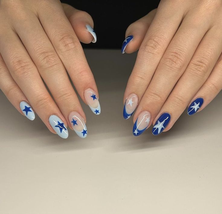 Nail Inspo Stilleto, Nyc Nails, Zodiac Academy, Summery Nails, Cute Gel Nails, Star Nails, Spring Nail, Fire Nails, Funky Nails