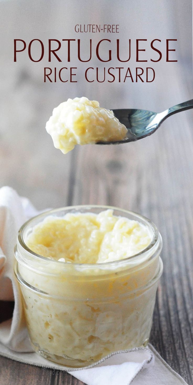 a spoon full of mashed potatoes on top of a wooden table with text overlay