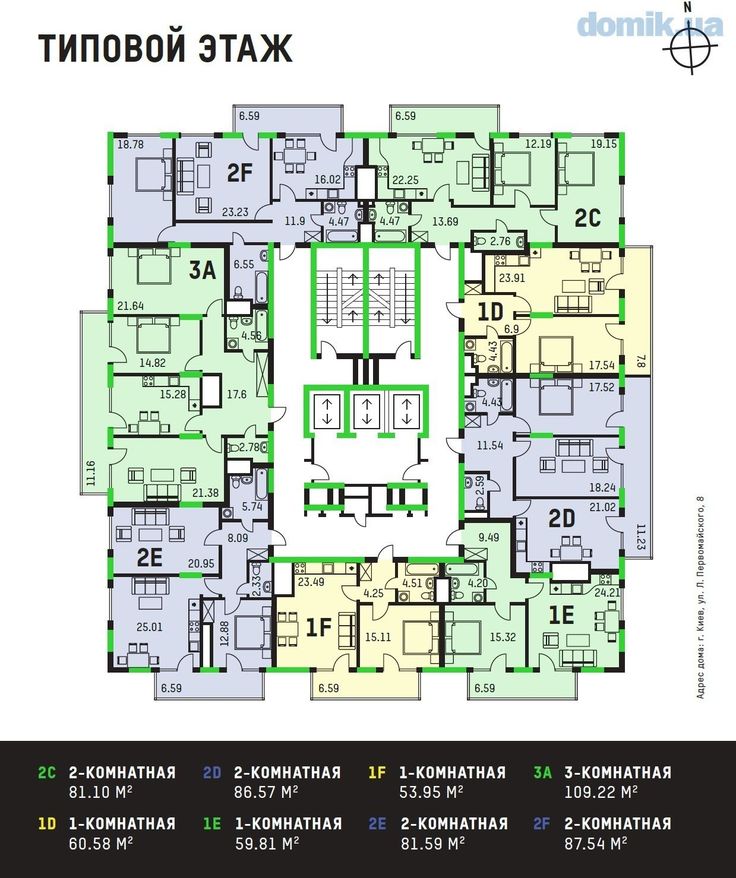 the floor plan for an apartment complex in moscow, with three floors and two balconies