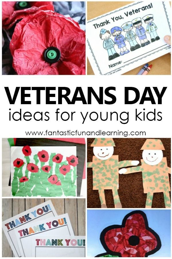 veterans day activities and crafts for young kids to do at home or in the classroom