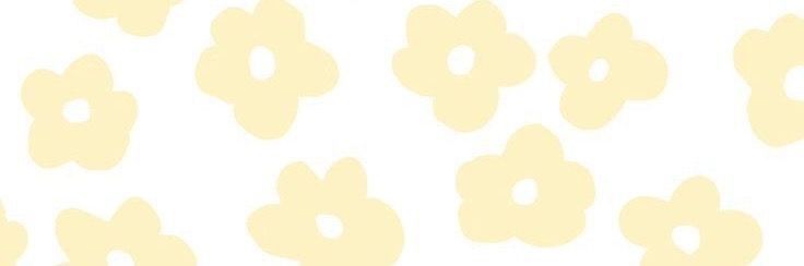 a white and yellow wallpaper with flowers on it