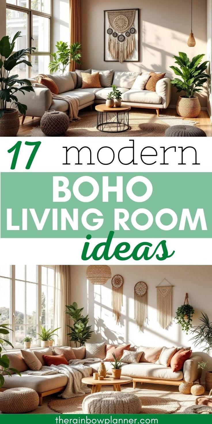 Boho Living Room Ideas Minimalist Living Room Boho, Earthy Modern Living Room Ideas, Floor Lamps Living Room Boho, Nature Living Room Decor, Boho Living Room Furniture Ideas, Grey Couch Living Room Ideas Boho, Colorful Boho Living Room Inspiration, Boho Living Room Decor On A Budget, Boho Decorating Ideas For The Home