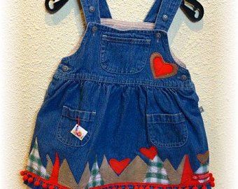 Jeans Trägerkleid BlumeUnique | Etsy Cute Denim Dress With Pockets, Cute Medium Wash Denim Dress, Cute Fitted Denim Dresses, Cute Cotton Denim Dress, Cute Denim Blue Cotton Dress, Cute Cotton Denim Dress In Denim Blue, Cute Fitted Cotton Denim Dress, Dress Flower, Flower Dresses