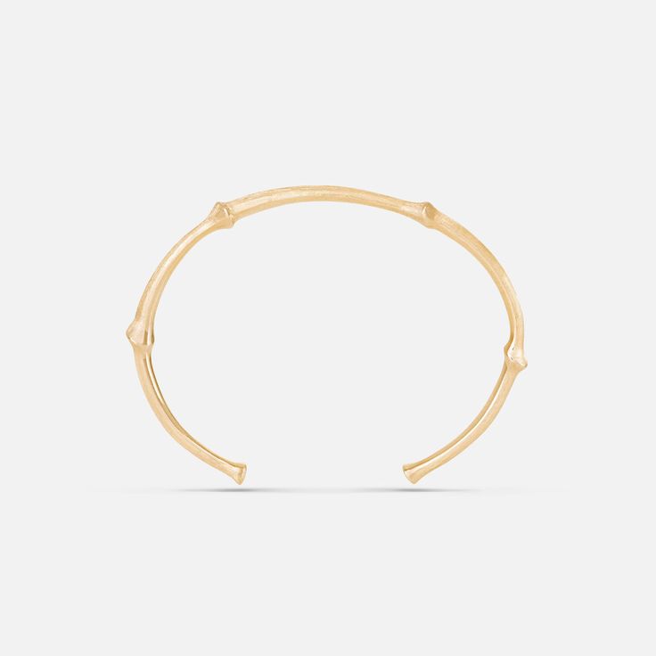 Nature bangle | Ole Lynggaard Matte Gold Bangle Bracelet For Formal Occasions, Elegant Matte Gold Bangle Bracelet, Yellow Gold Bangle With Bracelet Strap, Yellow Gold Bangle Cuff Bracelet, Minimalist Yellow Gold Oyster Bangle, Engagement Ring For Him, Wedding Bands For Him, Wedding Bands For Her, Wedding Day Jewelry