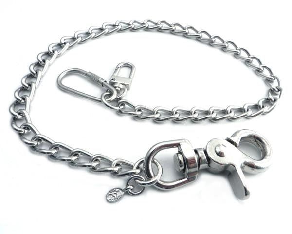 NC180-25 Splicer Chrome Wallet Chain 22 Wallet Chains/Key Leash Virginia City Motorcycle Company Apparel Wallet Chains, Event Shirts, Keychain Wallet, Biker Leather, Motorcycle Outfit, Chain Links, Waist Chain, Metal Chain Link, Bike Accessories