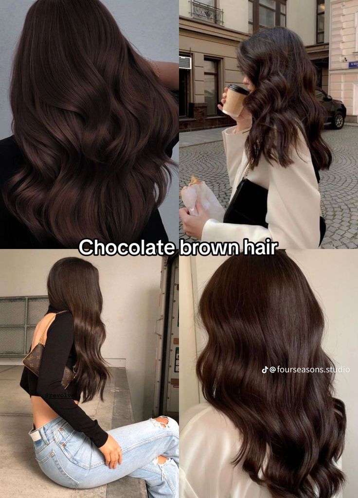 Brown Black Hair Pale Skin, Dark Brown Shades Of Hair, Dark Chocolate Mahogany Hair, Mocha Chocolate Balayage, Global Chocolate Brown Hair Colour, Dark Brown Hair Full Color, Darkest Mahogany Brown Hair, Dark Hair Inspiration Brunettes, Brown Espresso Hair Color