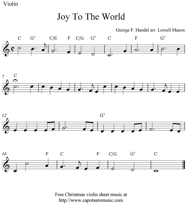 sheet music with the words joy to the world