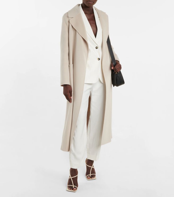 Paolore Wool Coat in Beige - S Max Mara | Mytheresa Chic Wool Coat With Belted Cuffs And Lapel Collar, Timeless Long Wool Coat For Office, Chic Belted Wool Coat, Chic Wool Coat With Belted Cuffs And Notch Lapel, Chic Belted Wool Coat With Lapel Collar, Chic Beige Wool Coat With Lapel Collar, Formal Long Wool Coat With Belted Cuffs, Office Wool Coat With Notch Lapel And Belted Cuffs, Formal Long Coat With Belted Cuffs