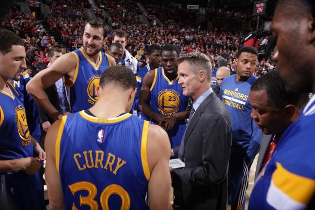 the golden state warriors are talking to each other