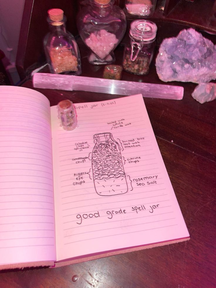 Good Grade Spell Jar, Good Grade Spell, Good Grades Spell Jar, Grades Spell, Spell Jar, Spiritual Crystals, Facial Skin Care Routine, Good Grades, Facial Skin Care