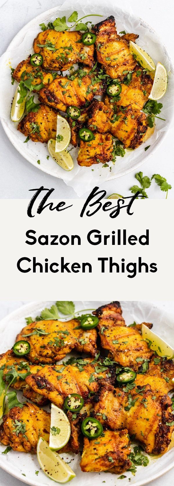 the best saoon grilled chicken thighs