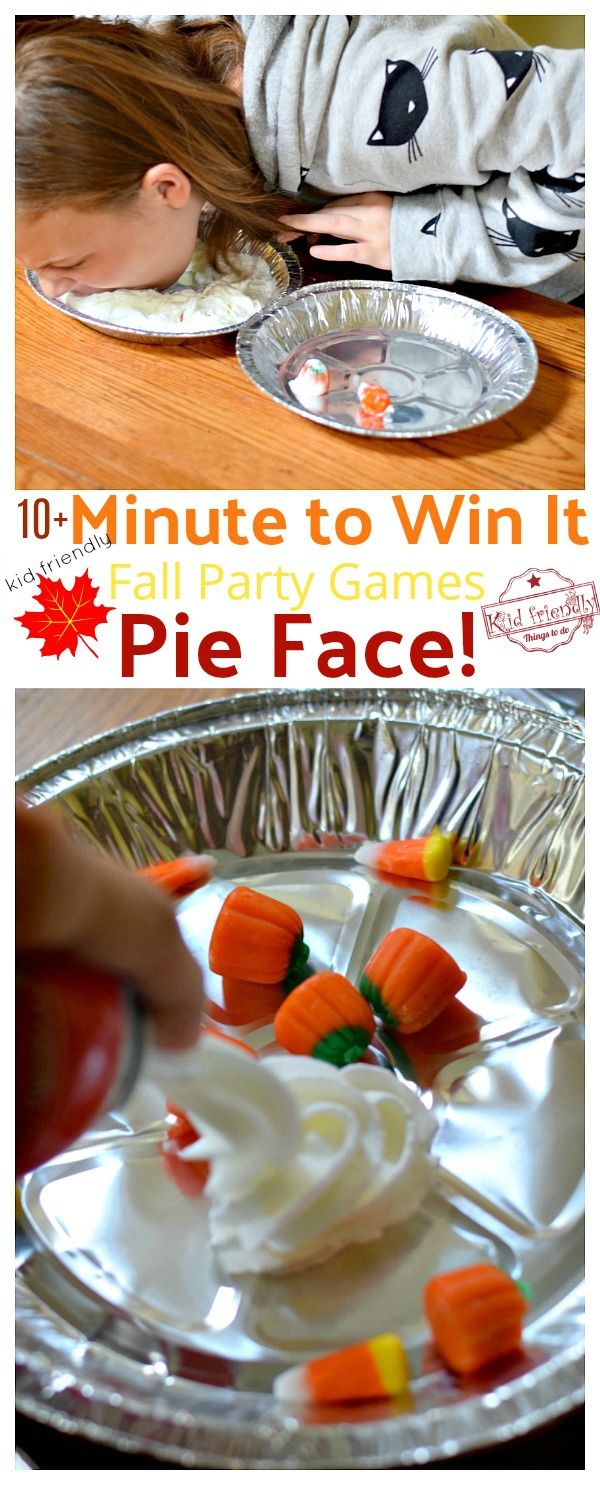 Thanksgiving Games For Adults, Fall Party Games, Fall Festival Games, Funny Christmas Games, Thanksgiving Games For Kids, Fall Harvest Party, Games To Play With Kids, Fall Games, Minute To Win