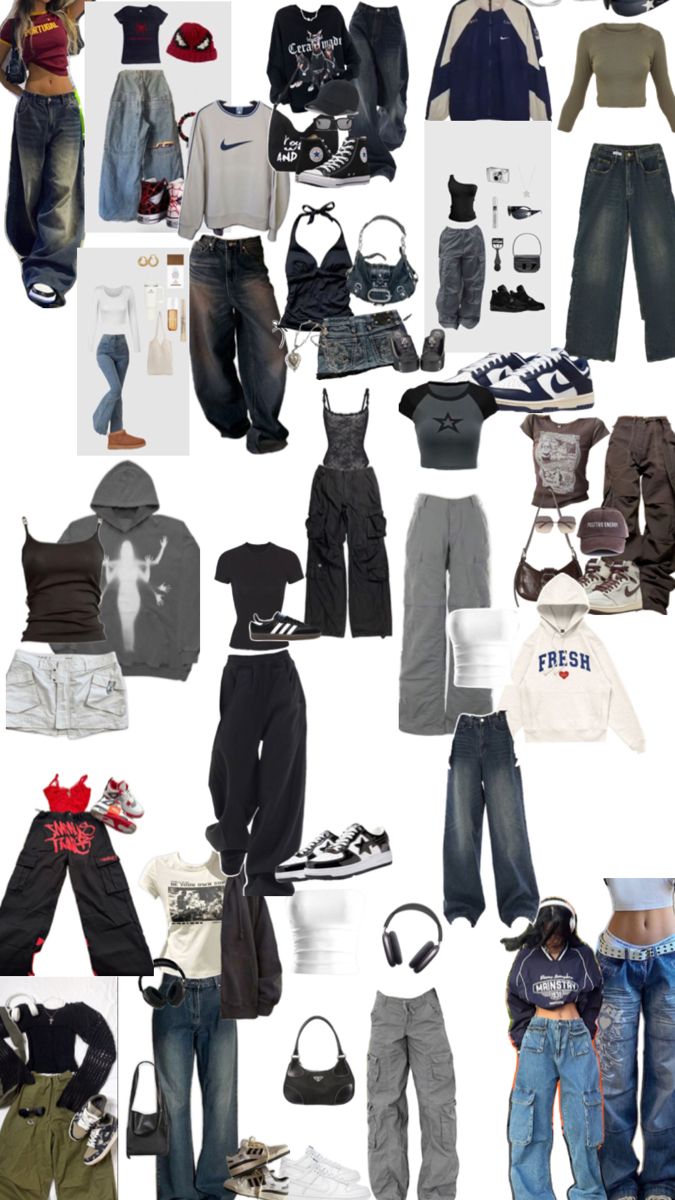 Clothes And Shoes, Summer Outfits, Collage, White, Clothes