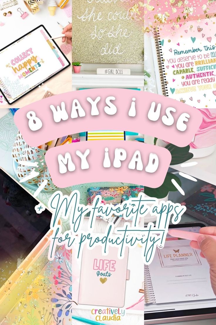 8 WAYS I USE MY IPAD IN 2023 💗 | + My Favorite Apps for Productivity 🌿 Best Apps For Planning, I Pad Planner App, Cute Ipad Planner, Using An Ipad As A Teacher, Digital Planner Vision Board, Creative Ipad Apps, Teacher Apps For Ipad, Free Planner Apps For Ipad, Best Note Apps For Ipad