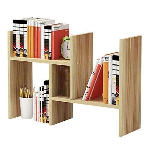 the bookshelf is made out of wood and has three sections for each shelf