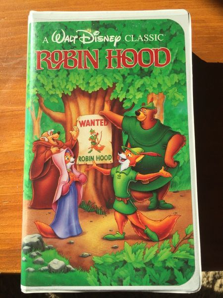 a book with an image of robin hood and other characters