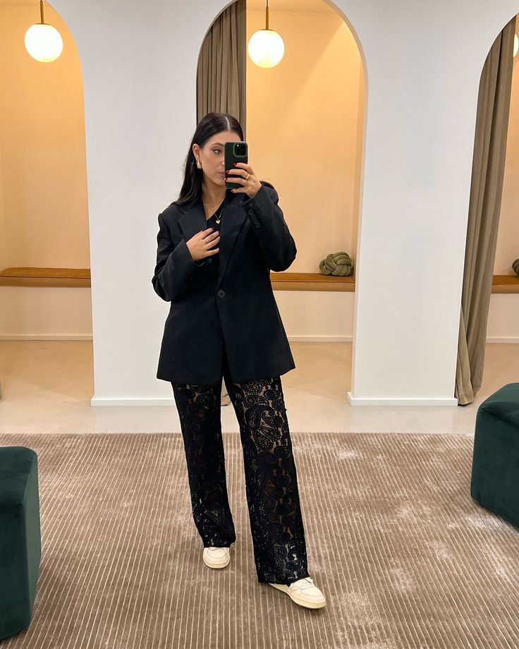 ESSENĆIA founder Naomi @__nsmilkovic wearing the Nida Lace Pants by @baumundpferdgarten paired with our basic one-shoulder ribbed tank by @remainbirgerchristensen and topped with an oversized blazer. We love showing our customers how to style our more fashion forward pieces ✨ Come visit us in store at 26 Angove Street | North Perth or shop online 24/7 at essenciaofficial.com.au #essenciaofficial #ootd #ootdfashion #ootdstyle #style #styleinspo #stylefashion #danishstyle #scandinaviansty... Danish Style, Lace Pants, Oversized Blazer, How To Show Love, Ribbed Tank, How To Style, Ootd Fashion, Perth, Fashion Forward