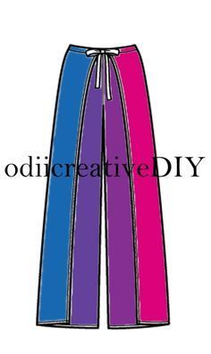 an image of a woman's pants with the words, bold creative diy