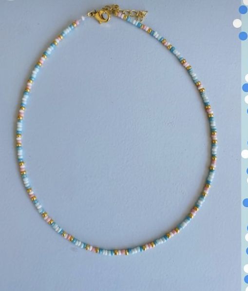 Surf Jewelry, Preppy Jewelry, Beaded Jewelry Necklaces, Beaded Necklace Designs, Beaded Necklace Diy, Diy Bracelet Designs, Beads Bracelet Design, Beaded Jewelry Designs, Handmade Wire Jewelry