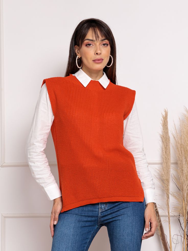 Sweet Fashion, Sweater Vest Women, Sweet Style, Sweater Vest, Sweaters For Women, Collar