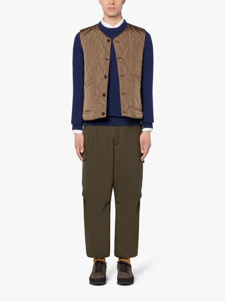 cropped wool cargo trousers from MACKINTOSH featuring khaki, wool, belt loops, off-centre front button fastening, mid-rise, cropped leg, tapered leg, two side inset pockets, two side cargo pockets, two rear flap pockets and drawstring cuffs. Utility Cargo Pants With Welt Pockets For Fall, Fall Utility Cargo Pants With Welt Pockets, Brown Utility Pants For Winter, Winter Brown Cargo Pants With Side Pockets, Khaki Cargo Pants With Welt Pockets For Fall, Fall Khaki Cargo Pants With Welt Pockets, Khaki Cargo Pants With Welt Pockets For Work, Military Style Cargo Pants For Work With Flap Pockets, Utility Cargo Pants With Patch Pockets For Winter