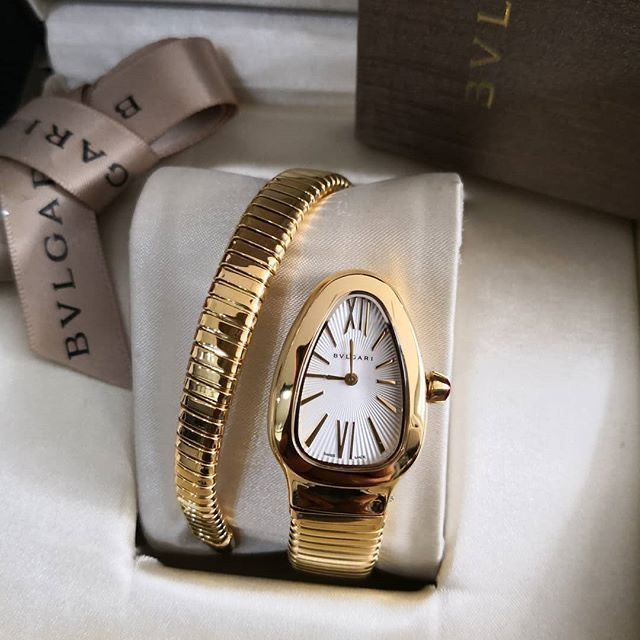 Bvlgari Snake Watch exclusivewatches 226 Snake Watch, Bvlgari Gold, Arm Candies, Bulgari Jewelry, Designer Hair Accessories, Expensive Jewelry Luxury, Bangles Jewelry Designs, Girls Watches, Expensive Jewelry