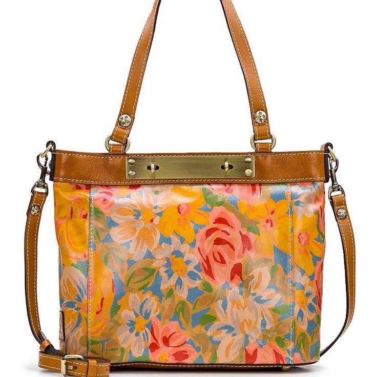 Final Mark Down No Offers Beautiful New Leather Crossbody, Shoulder Bag, Inside One Zipper Pocket Two Slip Pockets, Outside One Rear Zipper Pocket, Burned Edge Finish Approx 12”W X 9.25”H X 3.75”D Bag, 9.25” Handle Drop 21”- 24” Strap Drop Leather Floral Print Satchel Shoulder Bag, Leather Tote Bag With Floral Print, Leather Bag With Floral Print For Spring, Yellow Satchel With Top Carry Handle For Errands, Yellow Vintage Bags, Casual Yellow Satchel With Detachable Strap, Yellow Double Handle Bags For Spring, Yellow Double Handle Bag For Spring, Travel Floral Print Leather Shoulder Bag