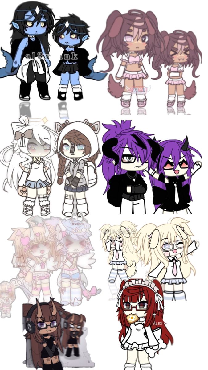 Gacha life ocs ideias Gacha Pajama Ideas, Gacha Life Girl Outfit Ideas, Y2k Gacha Life Oc Ideas, Gacha Life Hairstyles Ideas, Gacha Life Kid Outfits, Girl Gacha Life Oc, Gacha Life Ocs Girl Ideas, Gacha Ocs Girl, Gacha Life Ideas Outfit