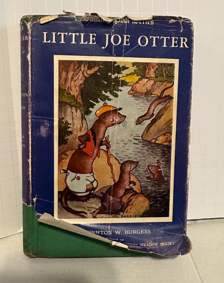 an old children's book about little joe otter